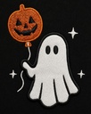 Halloween Hoodie with Glitter Ghost – Extra Image 2