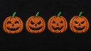 Embroidered Halloween Hoodie – Pumpkin Design – Extra Image 2