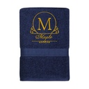 Custom Embroidered Bath Towel with Personalized Initial | Elegant Monogram Letter Design – Extra Image 9