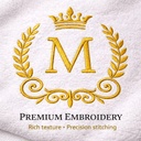 Embroidered Bath Towel – Extra Image 2