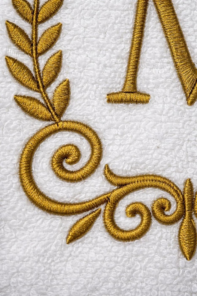 Embroidered Bath Towel – Extra Image 8