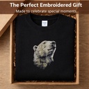 Custom Embroidered Polar Bear Crewneck – Extra Image 2