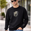 Custom Embroidered Polar Bear Crewneck – Extra Image 3