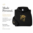 Custom Embroidered Bear Hoodie – Extra Image 2